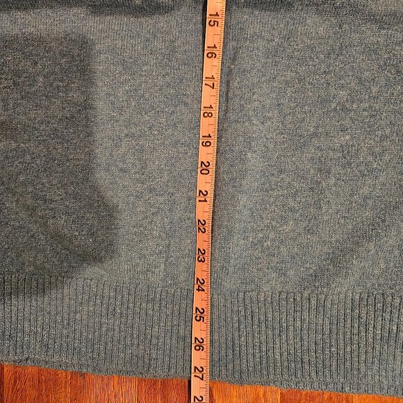 J.Crew Crewneck Sweater – Light Heathered Blue | Classic Cotton Essential - Picture 5 of 7